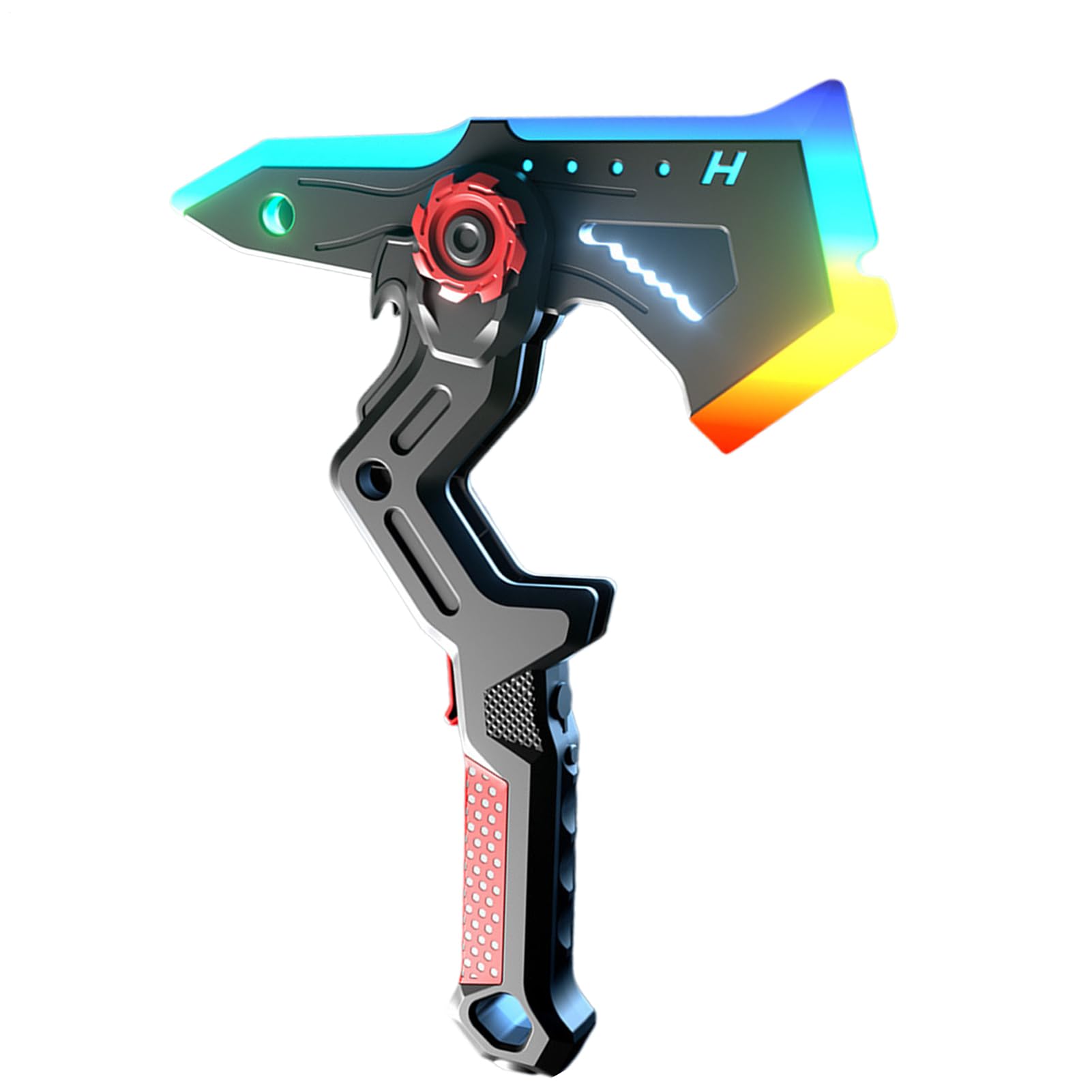Generisch di scena per cosplay per adulti – Ascia di trasformazione con illuminazione RGB | per travestimento cosplay, per feste in costumi, servizi fotografici e