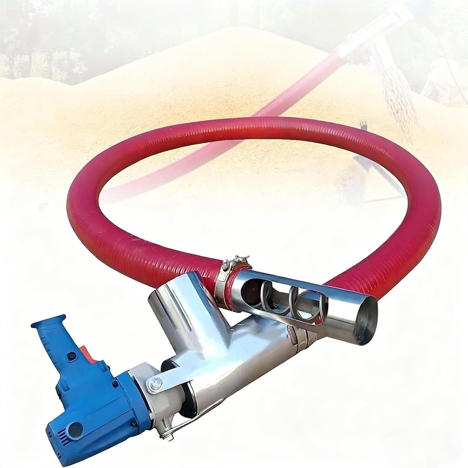 Convoyeur de poudre pour eliminer la manutention manuelle lourde
