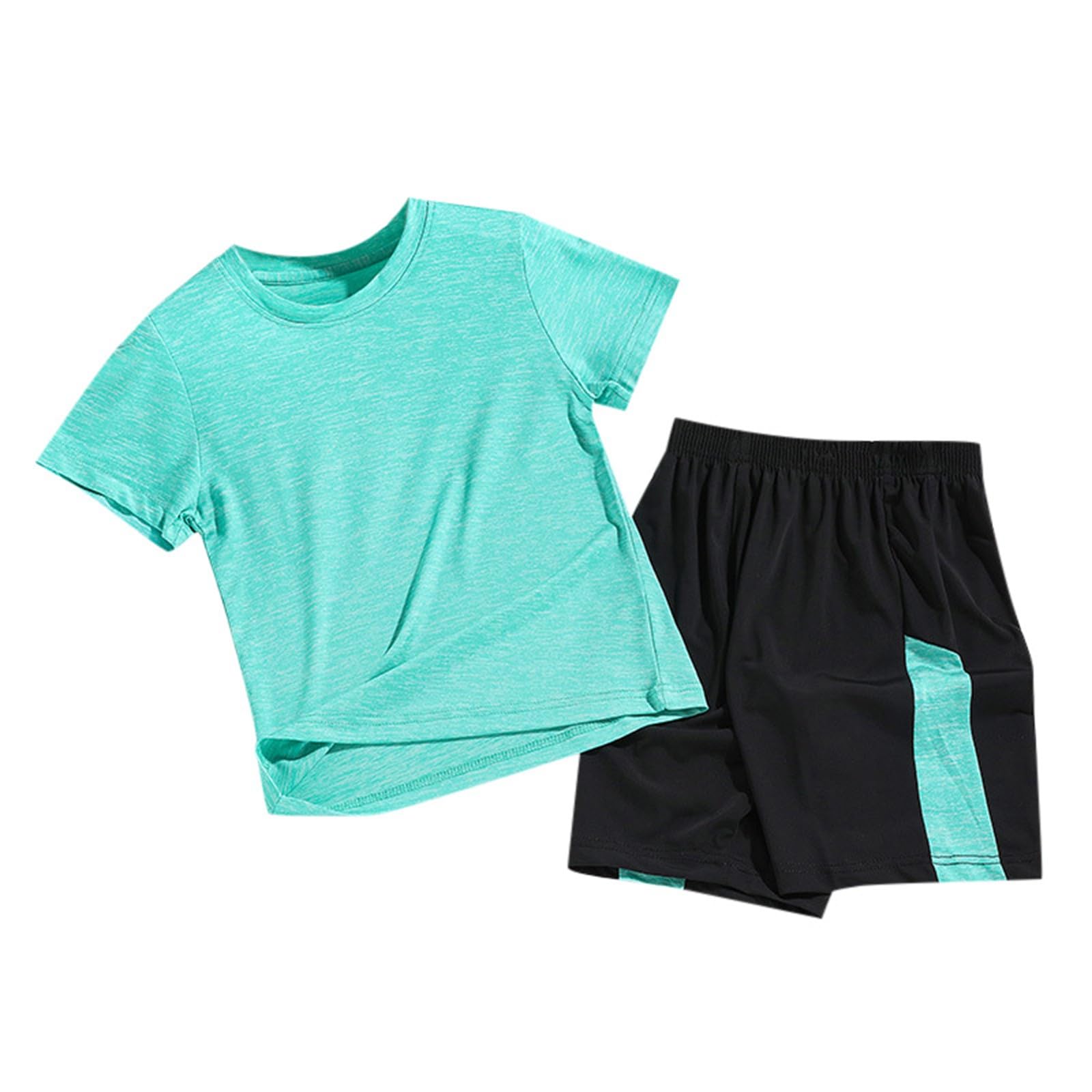 Pantalon Corto Niño Conjunto Deportivo Para Niños Camiseta Y