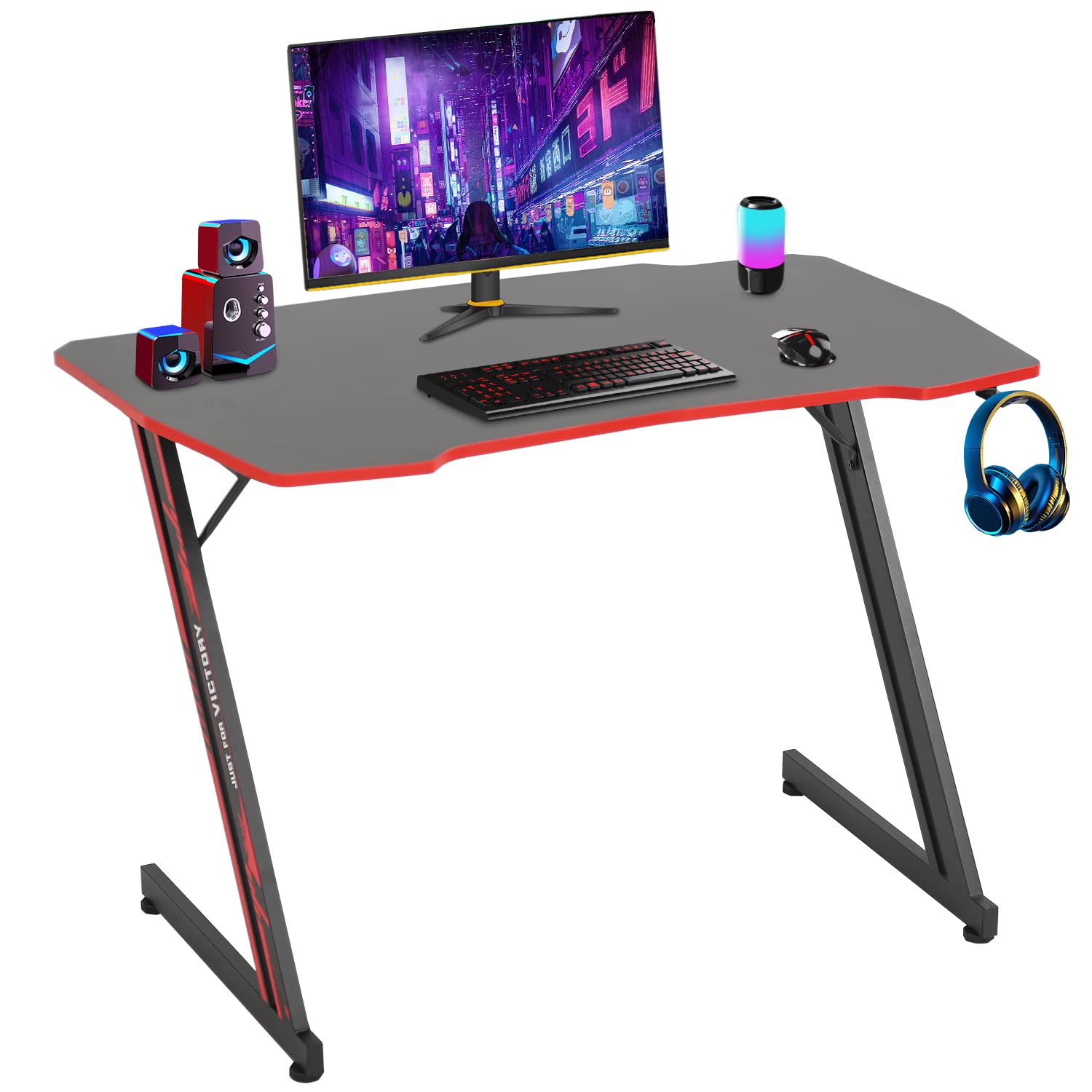 Computer Desk Gaming Desk 39 inches Student PC Desk Writing Desk Office