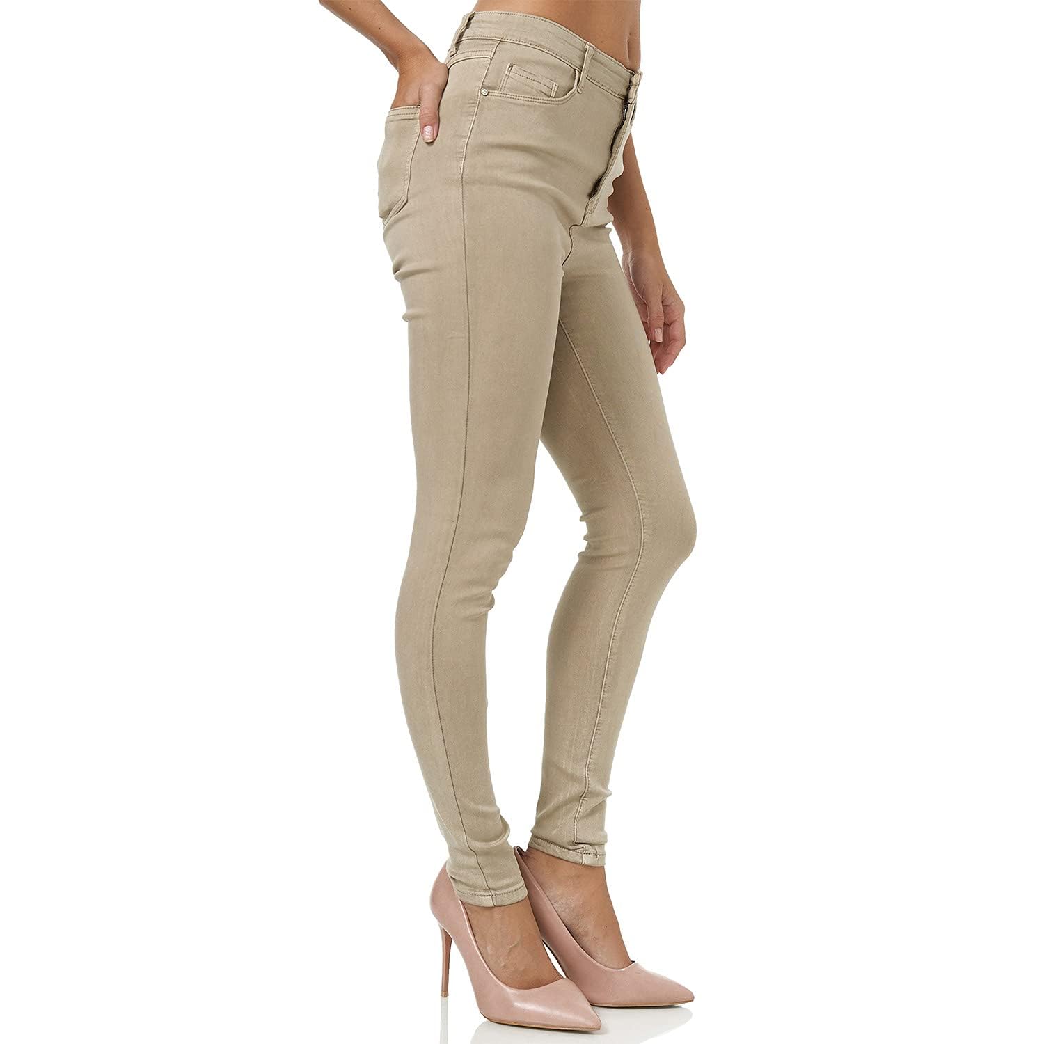 GLAMEXX24 Jeans Donna Vita Alta Skinny Femminile Elasticizzati Slim Fit, Jeans per Primavera, Estate, Autunno, Inverno