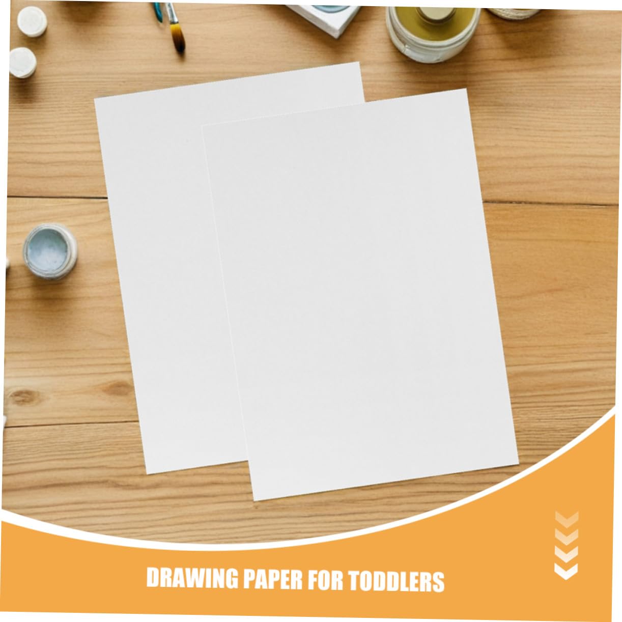 LOLIPPYY 100 Piezas Papel Acuarela Papel Dibujo Infantil Resistente para Pintura Marmoleado Manualidades y Proyectos Artísticos