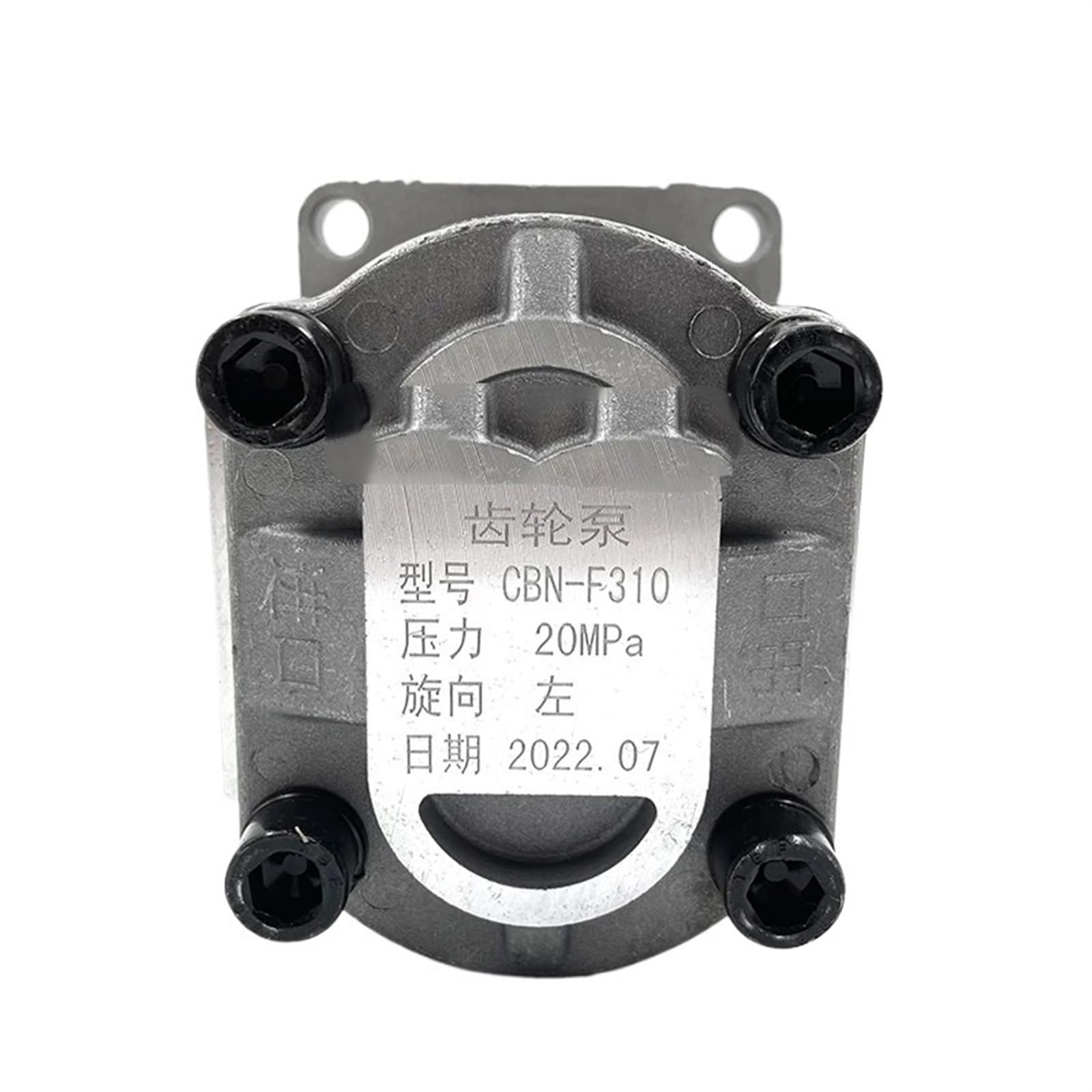 Pompa idraulica a ingranaggi a rotazione oraria CBN-F306CBN-F304 ad alta pressione(Cbn-f310,Flat shaft)