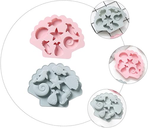 Miniatura 9 de Molde de silicona oceánico para galletas, molde de silicona para hornear vida marina, molde de fondant, molde para hacer pasteles, molde de fondant,
