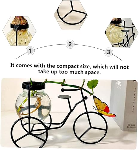 Miniatura 4 de DOITOOL 1pc bicicleta maceta hierro vintage