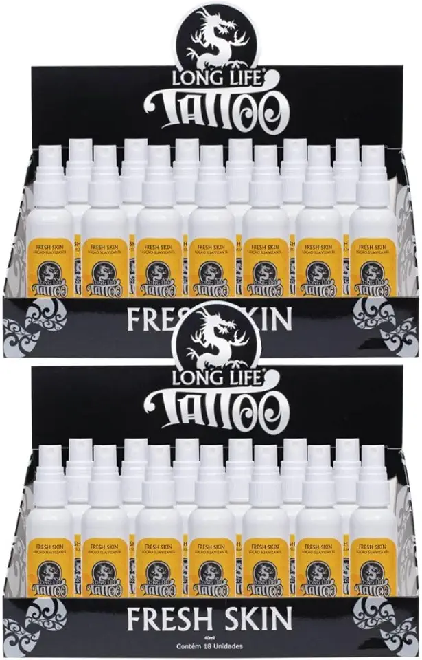 Kit 2 Cxs (36 unid) Spray para Piercing 30 ml Vegan