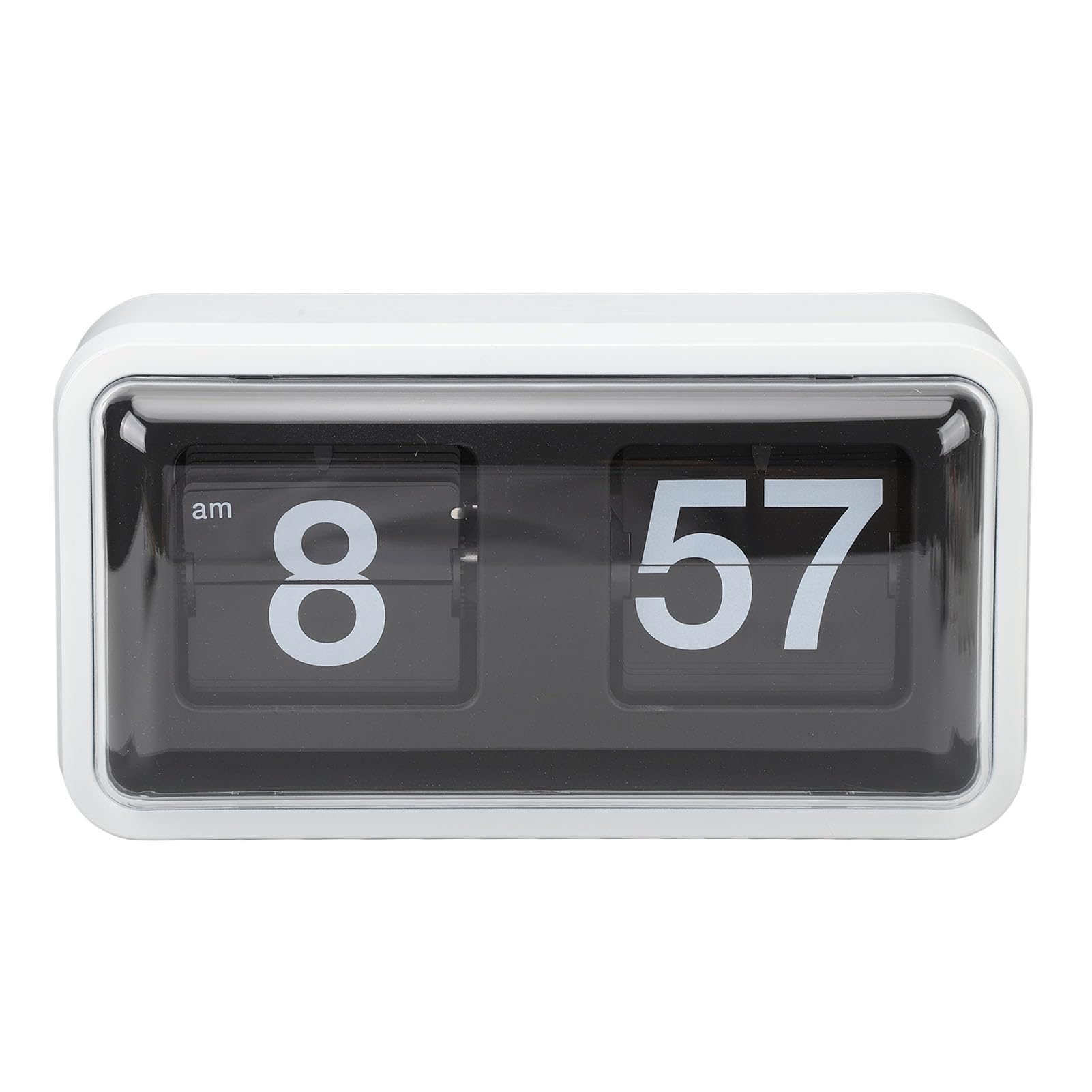 Reloj de mesa retro multifuncional con diseño mecánico