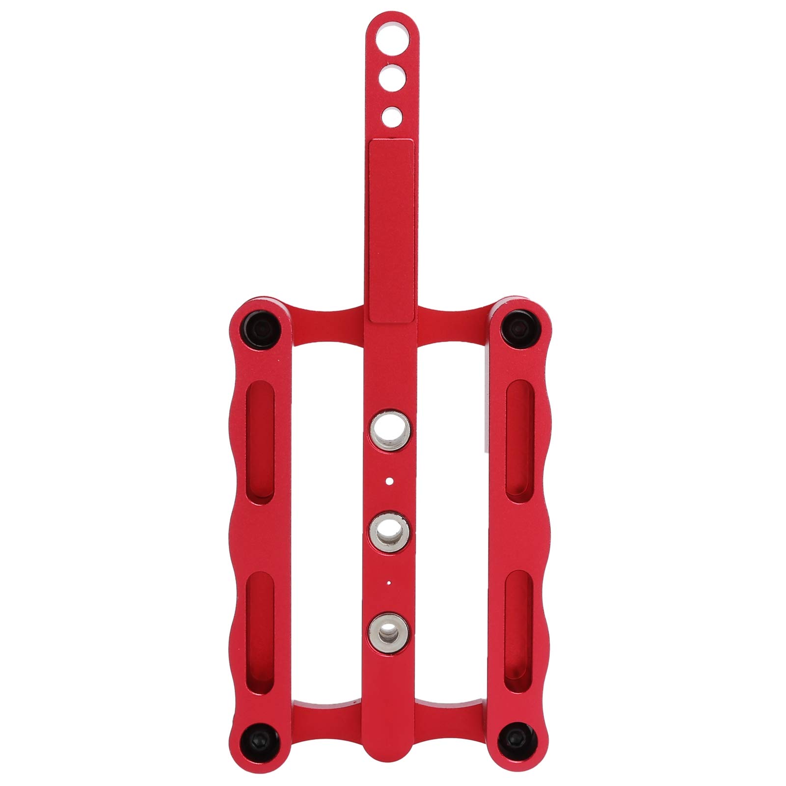 Localizador de pozos con Plantilla para Agujeros autocentrante, Kit de Escala, Herramientas de carpintería DIY