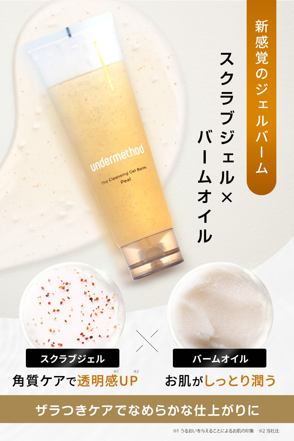 Amazon | 【スクラブ×バームの最先端技術】undermethod(アンダー