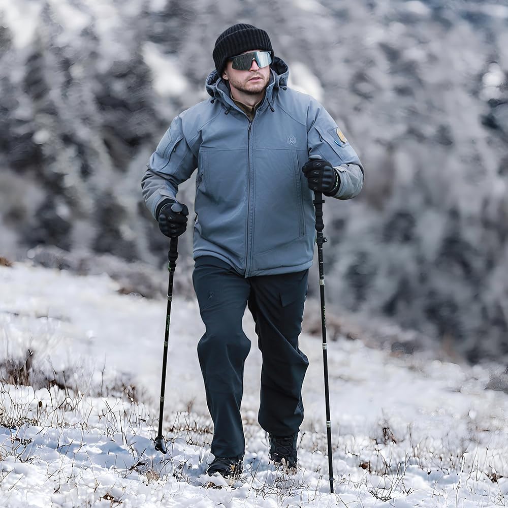 EMERSONGEAR Blue Label 9756 Tactical Coat,Hoody Waterproof Winter Outerwear,-30℃ - 0℃