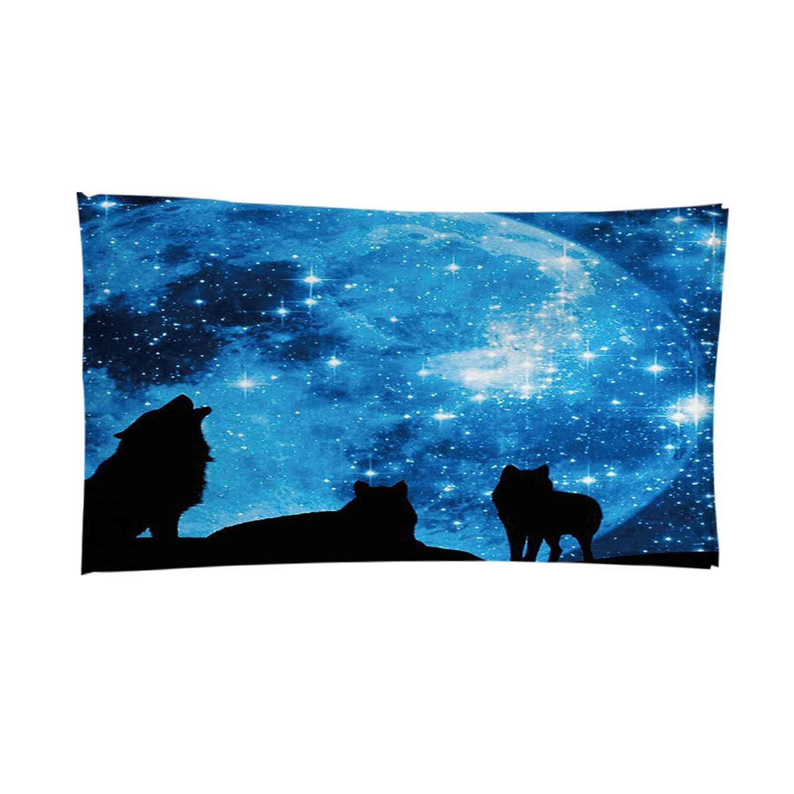 JTKBNVM Serviette De Plage Loup Dans La Neige - 80 X 160 Cm