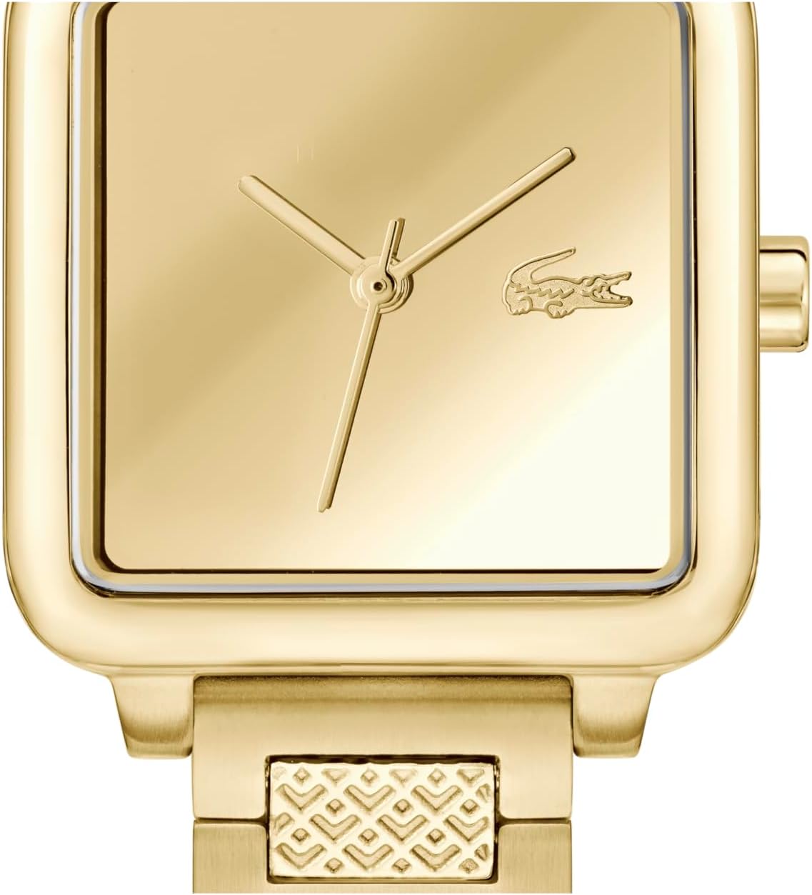 Lacoste. 12.12 Leap Women's Quartz Watch - 3 Hand - Square Shaped Case - Mirrored Dial - Link Bracelet - Sophisticated Timepiece - Gift for Her -26mm - Image 2