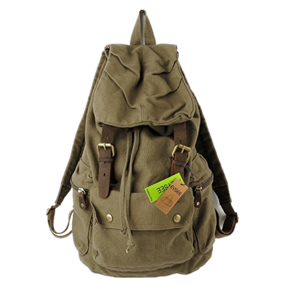 Bolso Mochila de Lona para Mujer