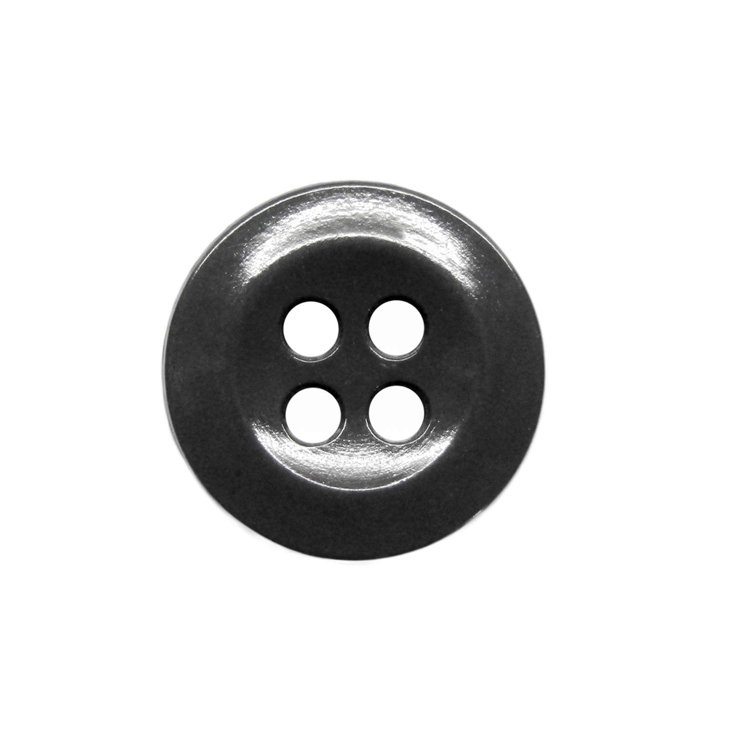 ButtonModeIndustrial Shirt Buttons (Fits Carhartt, Dickies, Red Kap Work Shirts) Class A, B, C, Workshop Commercial Industrial Strength Buttons Measuring 13mm (1/2 in), Gray Charcoal, 22-Buttons