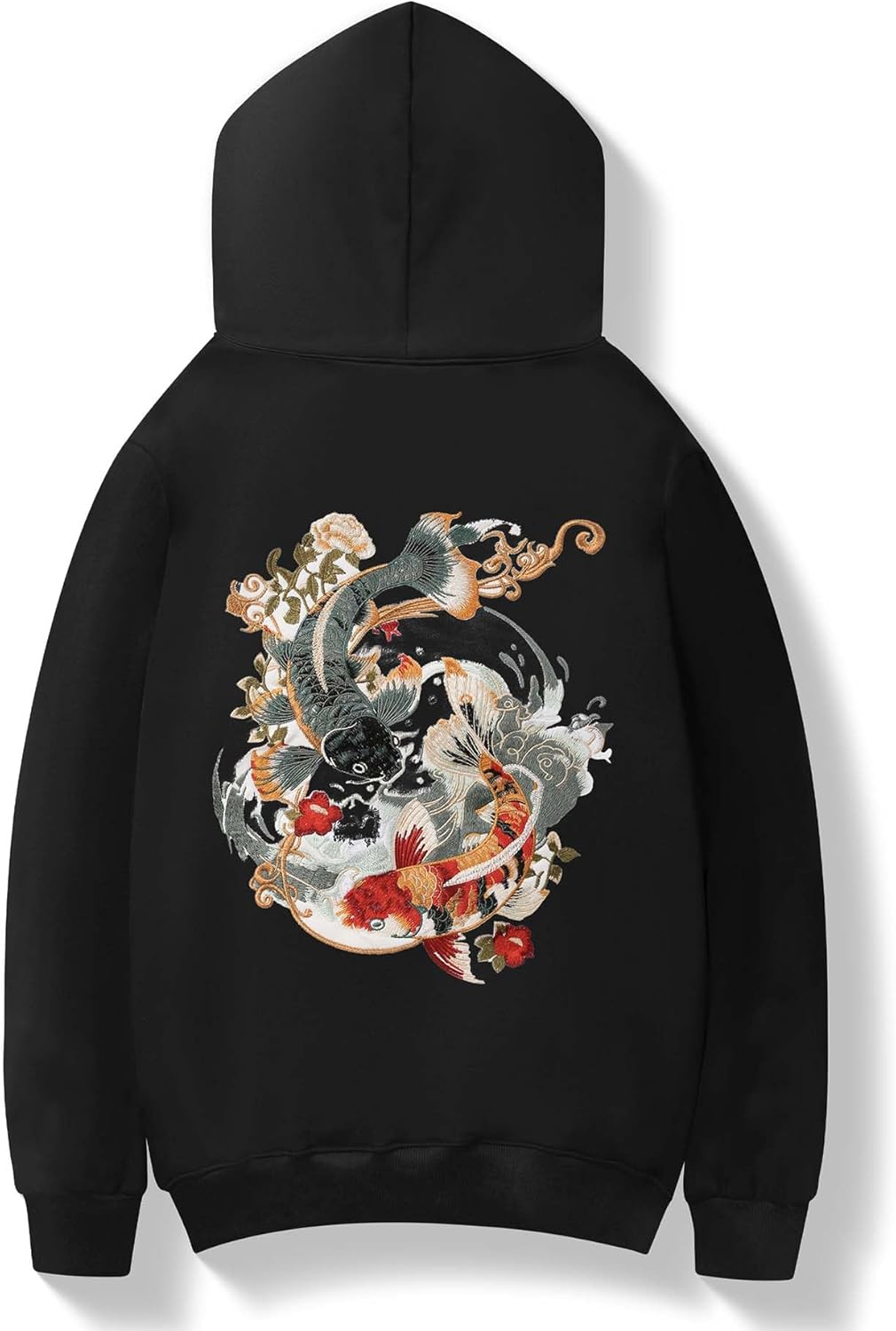 Niepce Inc Novelty Graphic Embroidered Hoodies for Men