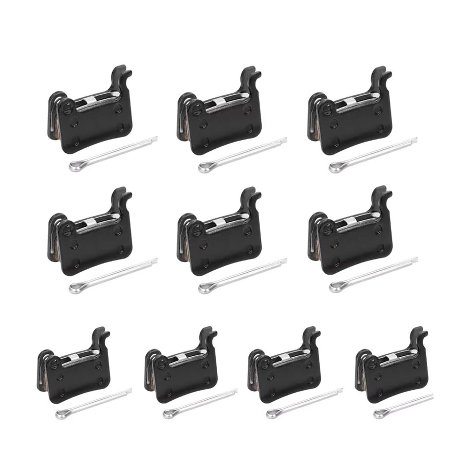 1/4/6/10 Paar Scheibenbremsbeläge kompatibel mit M365/Pro Scooter XTECH hydraulische Bremse MTB Fahrradscheibe Keramik halbmetallische Bremsbeläge HB100(10pair)