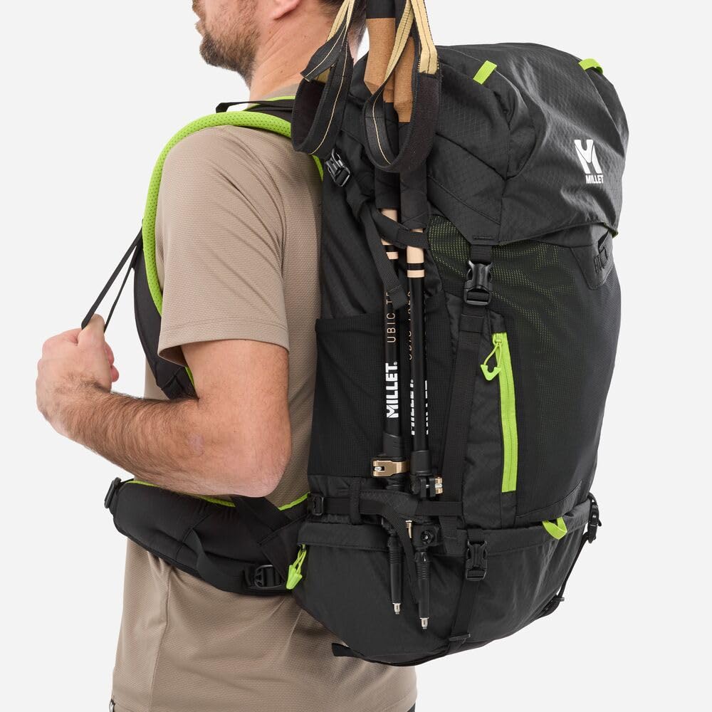 Millet Sac À Dos Randonnée GRAVIC Trekking Polyvalent Été Hiver Confort