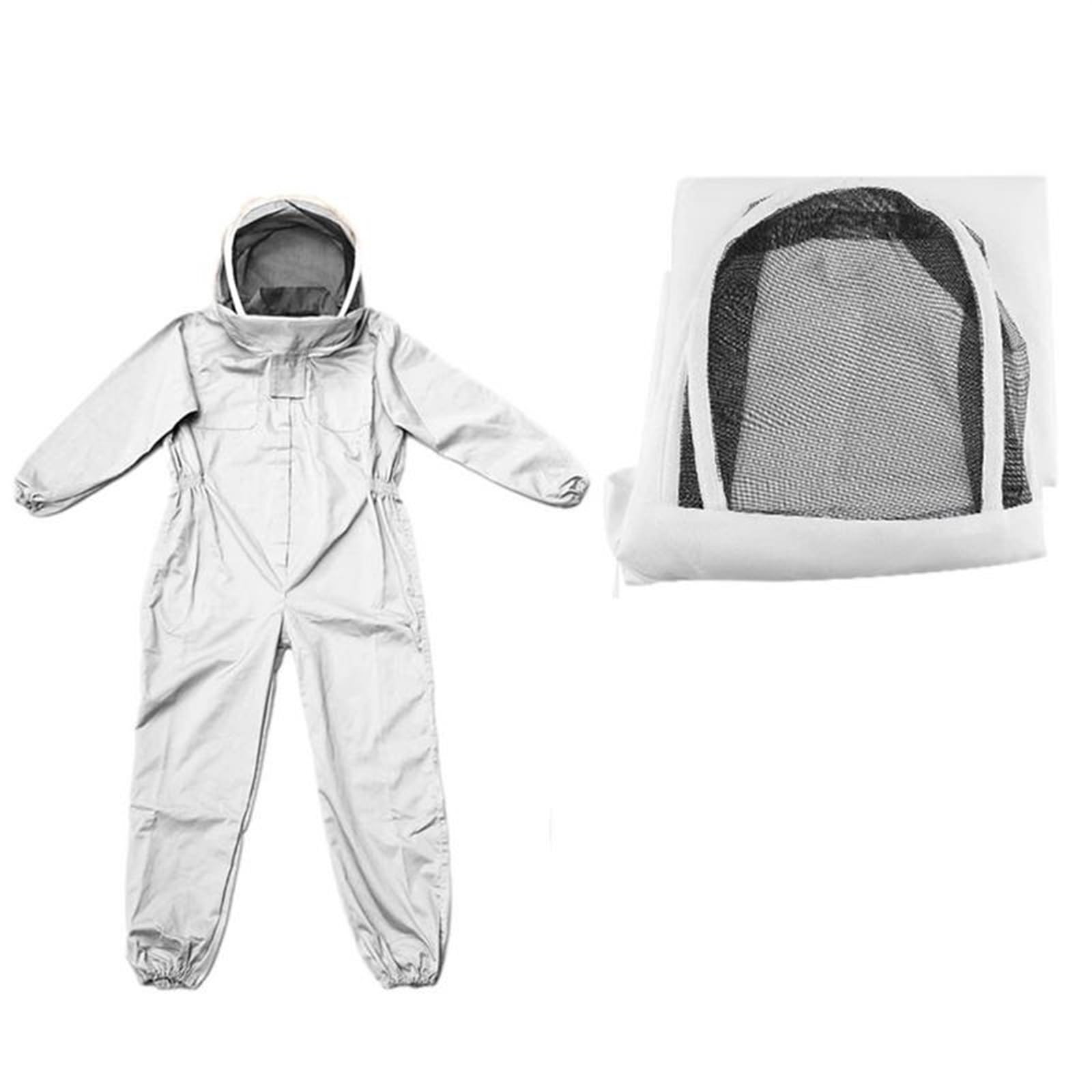 Traje de apicultor para principiantes con capucha ventilada de algodón Talla L 7