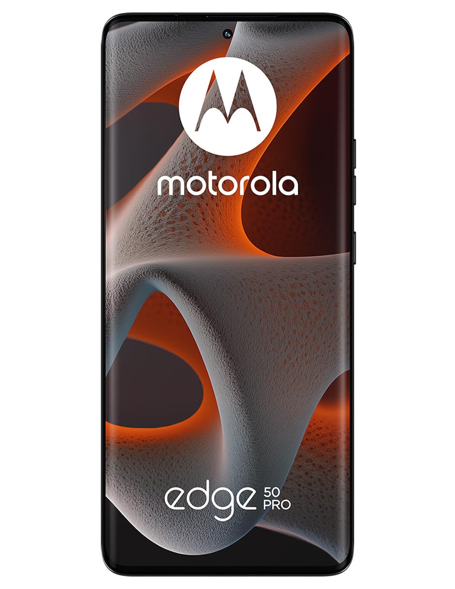 Motorola Moto Edge 50 Pro - 512 GB Memoria, 12 GB RAM, Celular Desbloqueado, 1 Año de Garantía - Negro