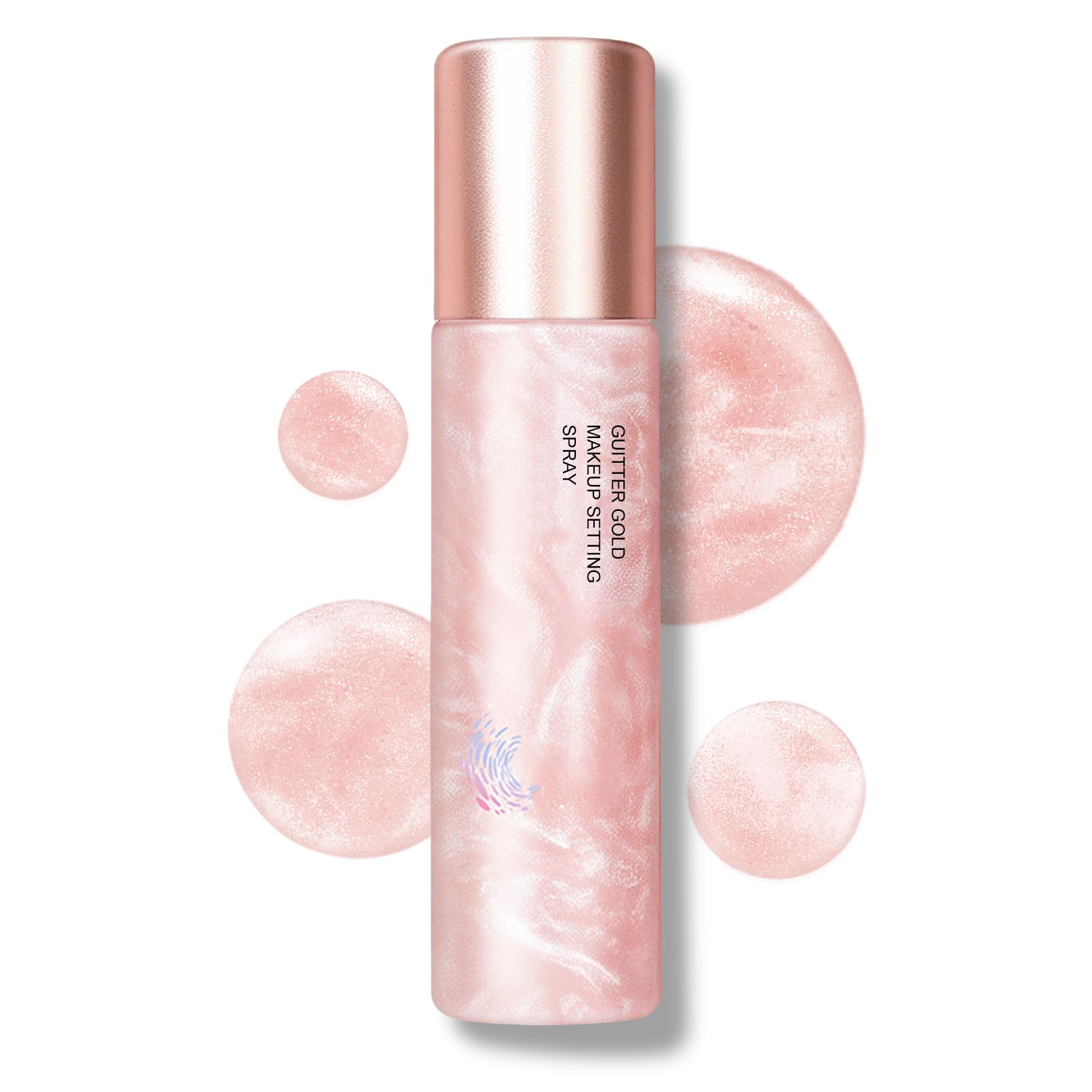 Photo 1 of IONSGAKO Glow Makeup Setting Spray, Shimmer Dewy Hydrating Setting Spray for Makeup Glowing Long-Lasting Radiant Finish, Lightweight Formula, All-Day Wear, 4 Fl Oz
