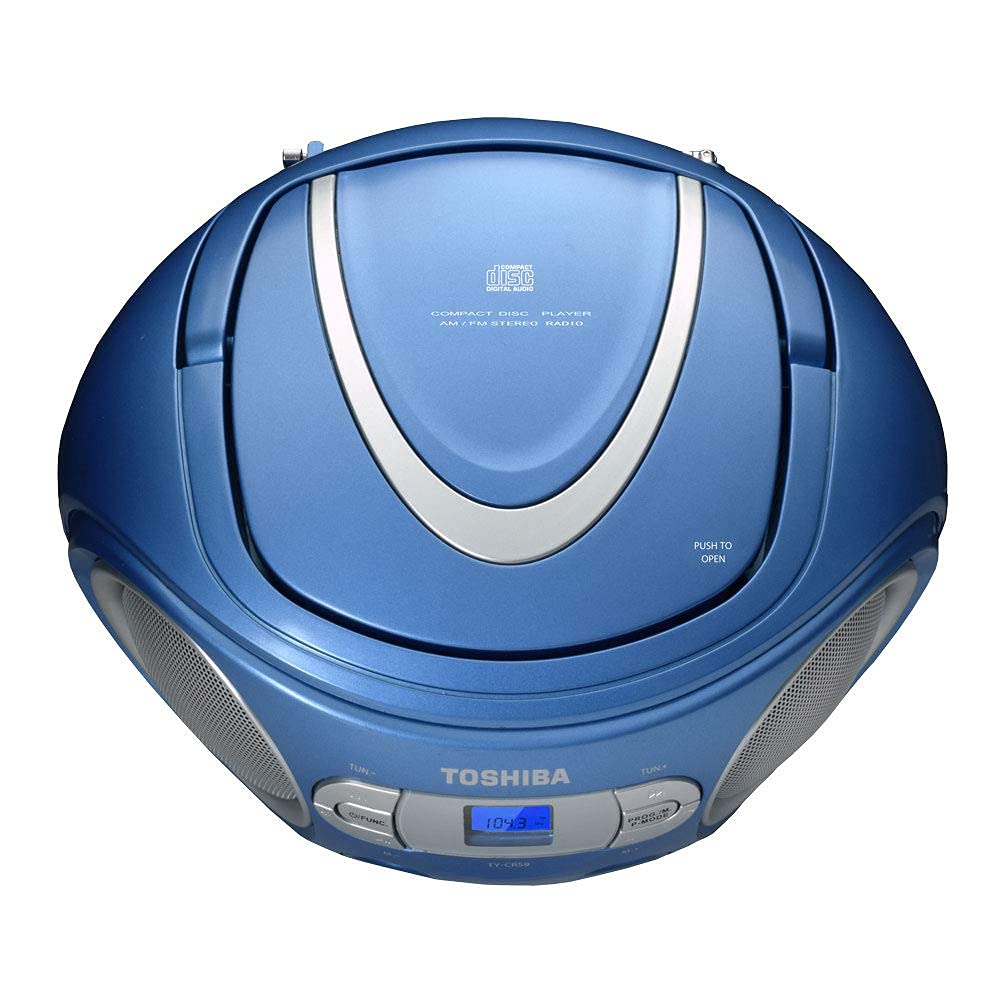 Toshiba TY-CRS9(L) Portable CD Boombox with Am/FM Stereo and Aux