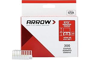 Stanley sharpshooter staples heavy duty cable wiring installation