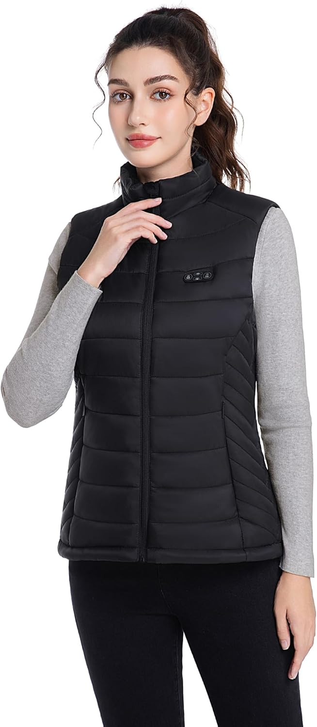 Heated Vest for Women with 7.4V 16000mAh Battery Pack Included, Lightweight Women's Heated Vest Warming Heating vests - Image 7