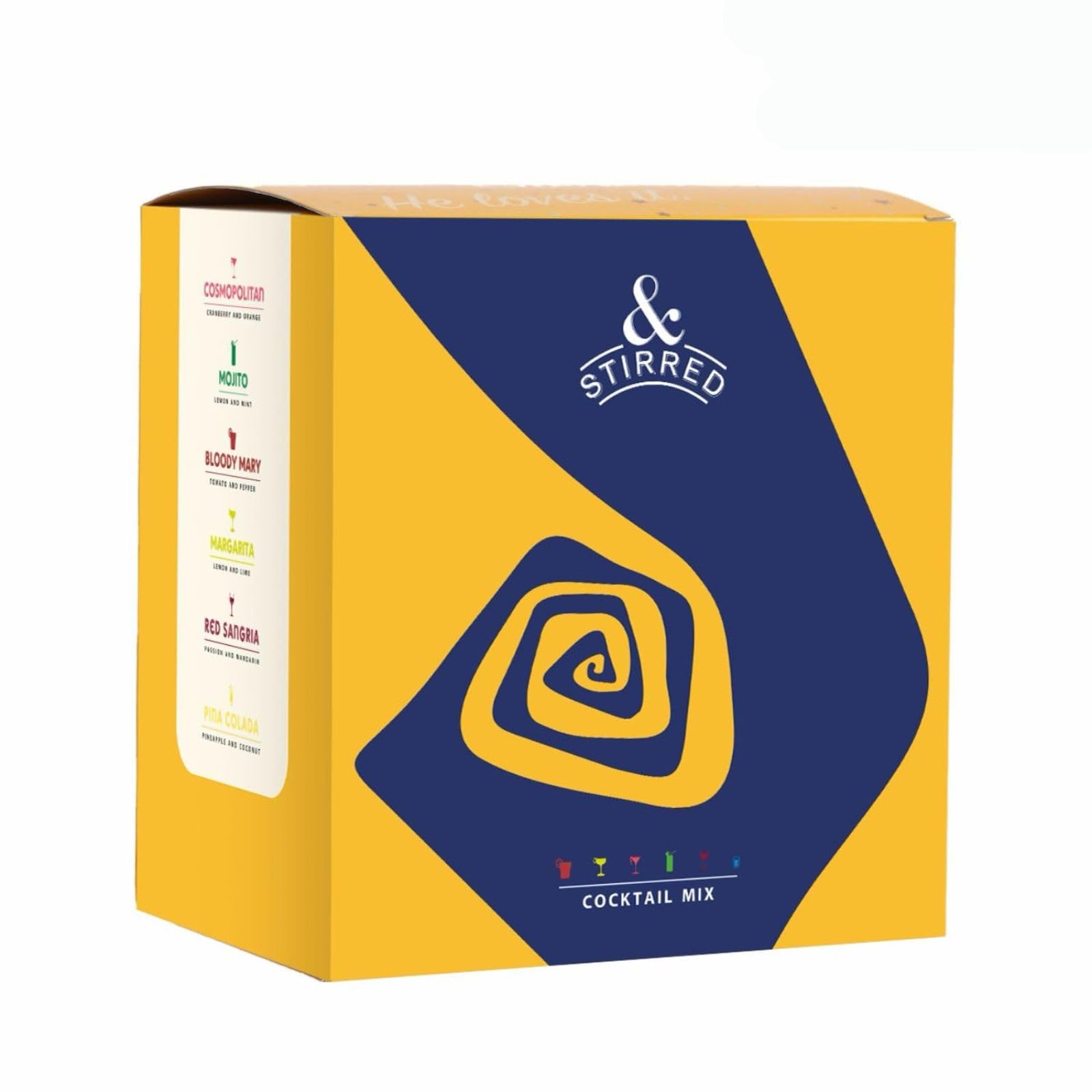 &Stirred Cocktail Mix - Gift Set - Assorted Vodka Cocktail Mixer, Combo Pack of 12-image-26