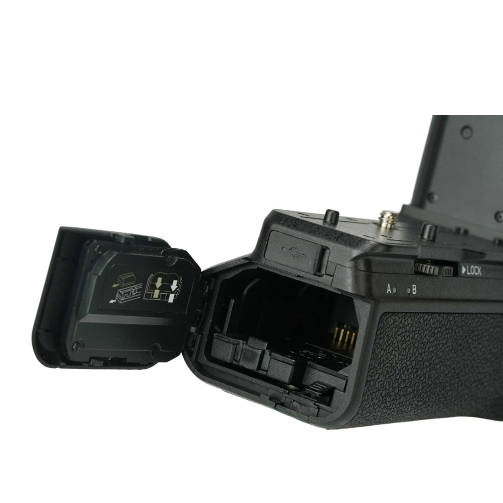 Empuñadura de batería Z6III MB-N14 – Compatible con cámaras Nikon Z6III, funciones sincronizadas, alimentado por 2 baterías de iones de litio EN-EL15C/15A/15B para una fotografía vertical estable