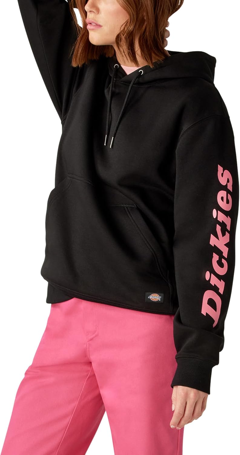 Dickies womens Heavyweight Logo Sleeve Pullover - Image 2
