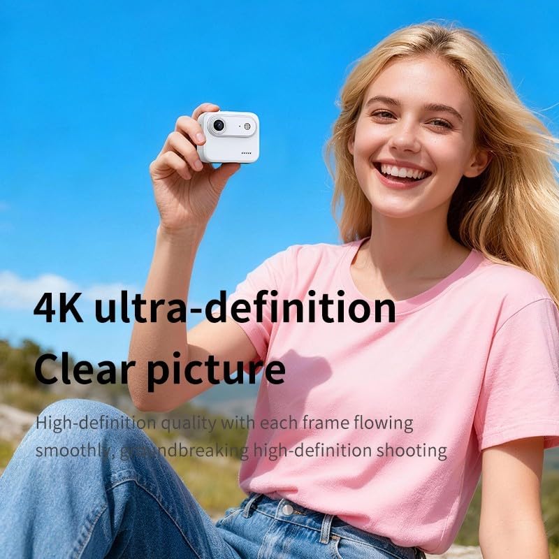 Caméra d'action 4K Y360 avec écran rabattable et batterie longue durée noire - 3
