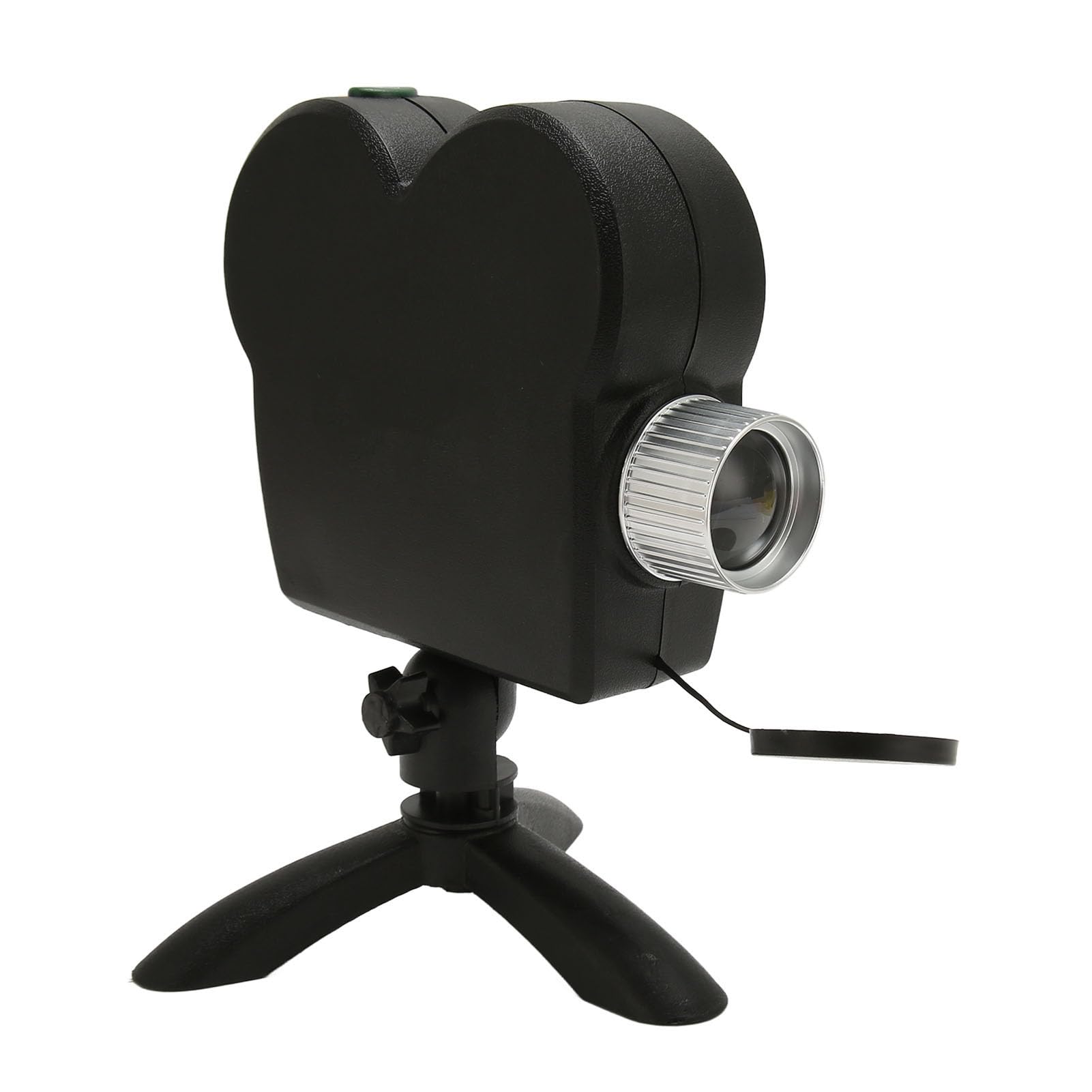 Sxhlseller Halloween Projektor mit Stativ & Leinwand, Fenster-Projektionslampe für Gruselige Effekte, Weihnachten & Halloween Deko, Outdoor Indoor mit EU Stecker 100-240V