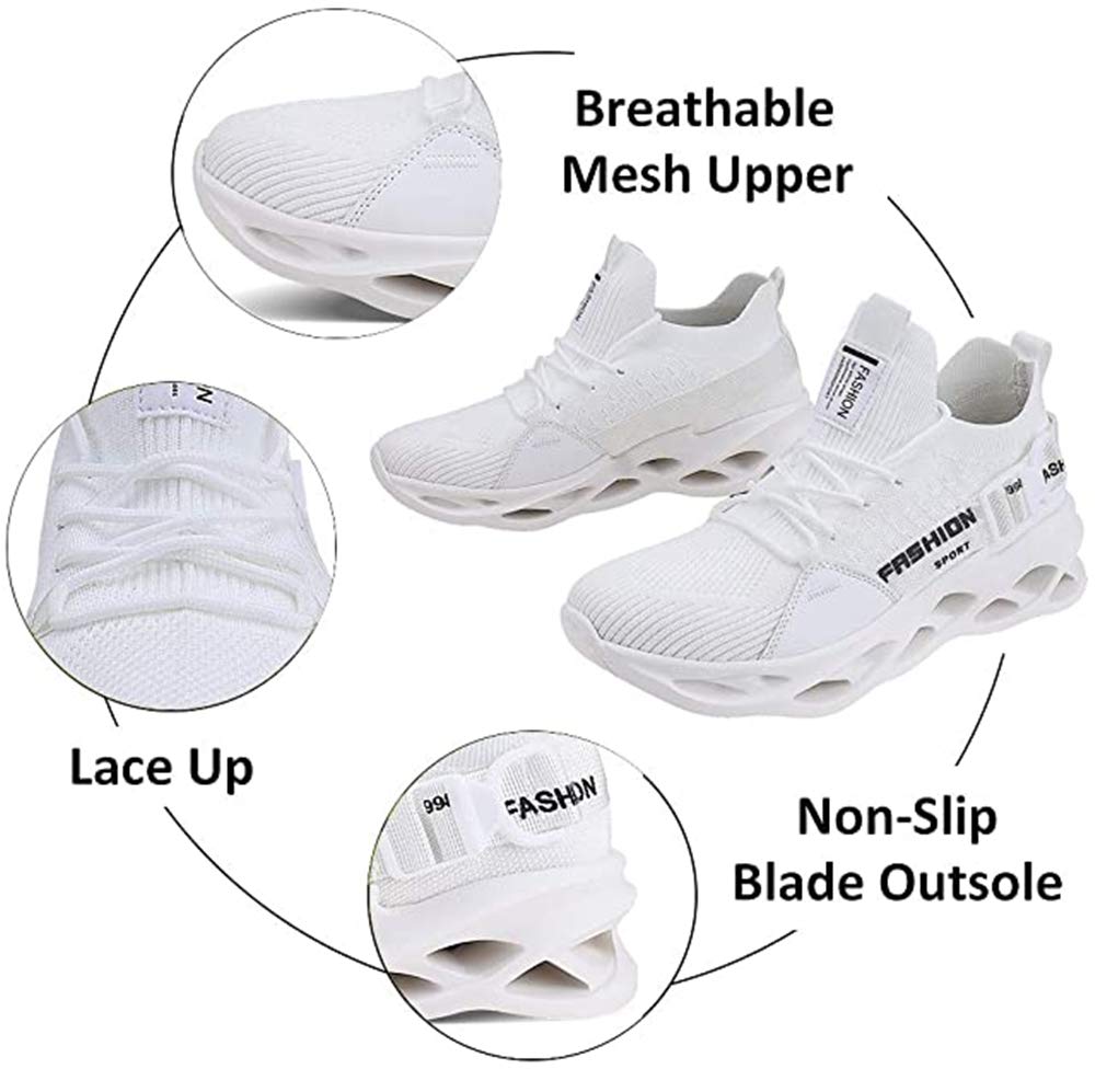 Scarpe da Corsa da Uomo, Fitness, Scarpe da Corsa, Scarpe da Ginnastica, Traspiranti, Antiscivolo, per Palestra, Fitness
