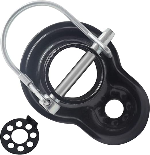 Bike Trailer Coupler Hitch Attachment Fit for Instep Bike Trailers, Flat and Angled Couplers for a Wide Range of Bicycle Carriers, Trailer Sizes