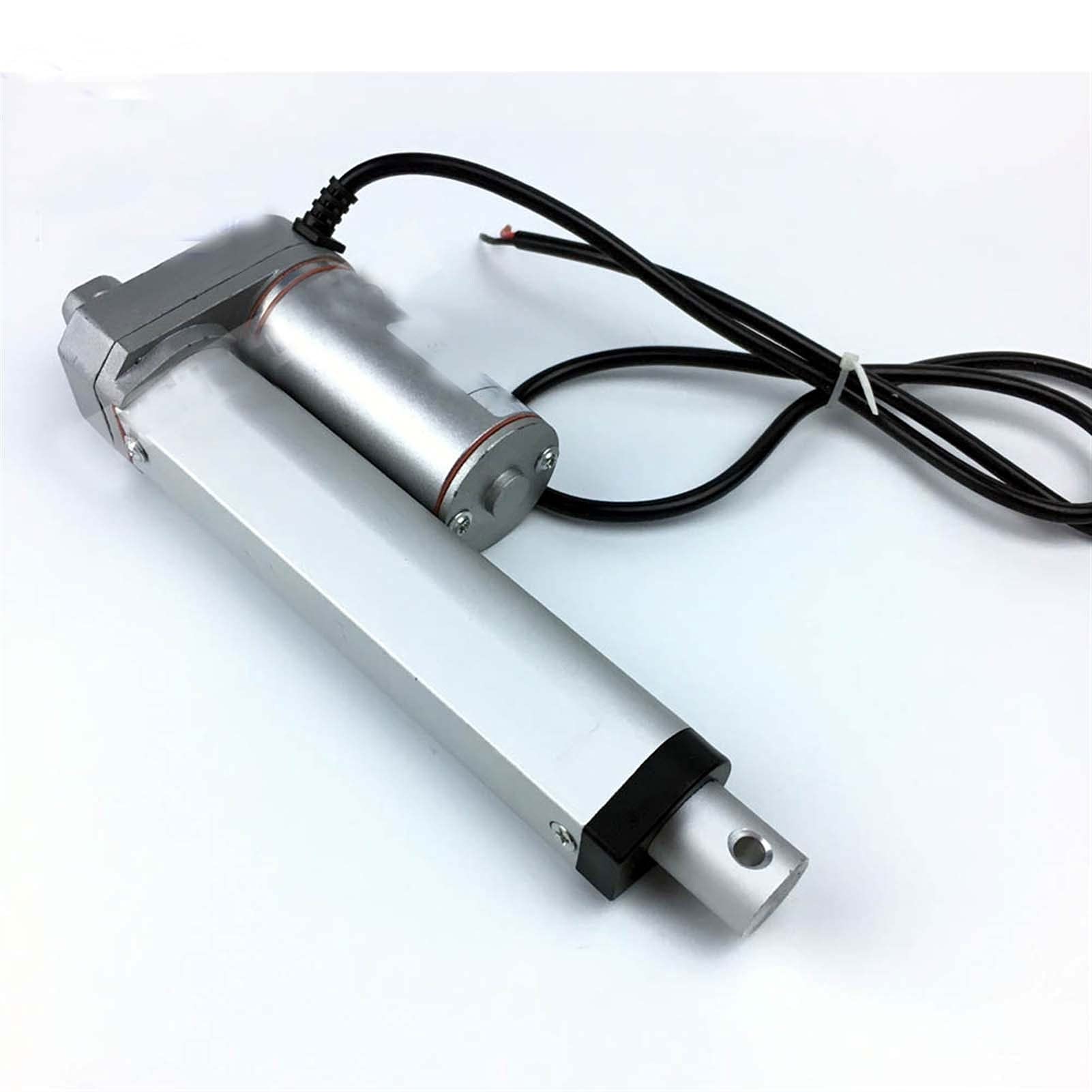 PYouo-actionneur linéaire Actionneur linéaire Haute Vitesse de téléviseur, actionneur linéaire électrique 12V / 24V 100mm / Course de 4 Pouces, 900n / 198 lbs