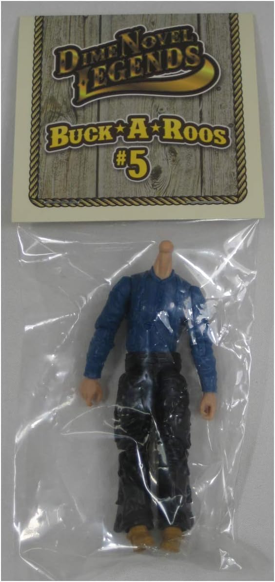 Dime Novel Legends 1/18 Scale (4" Tall) Buck-A-Roo Blank Action Figure (#5)