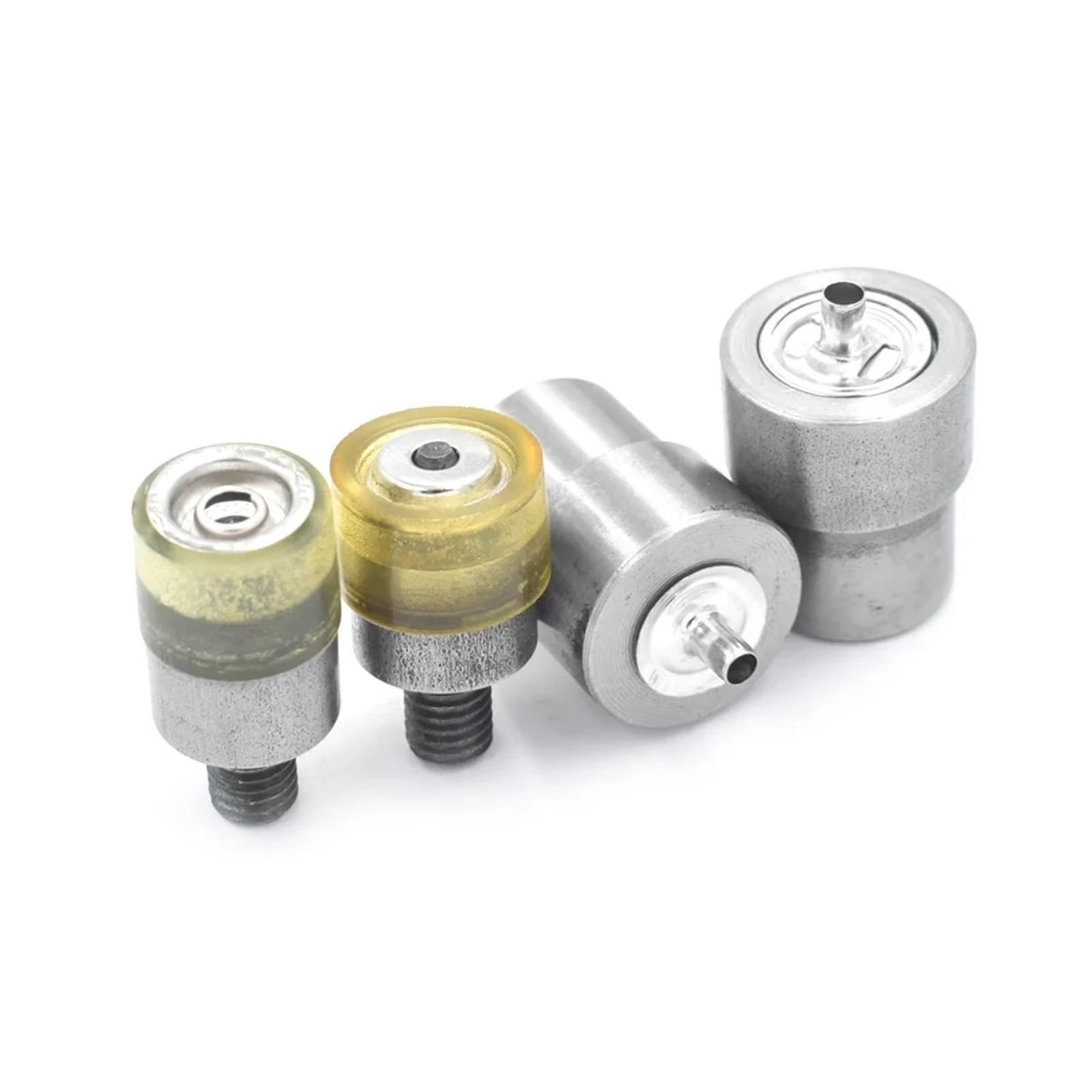 Snap Fasteners Botón Die Kit de moldes for botones a presión | Botones de presión, herramienta de instalación, sujetador, costura hecha a mano, artesanía DIY(MoldAndBlackButtons,15mm)