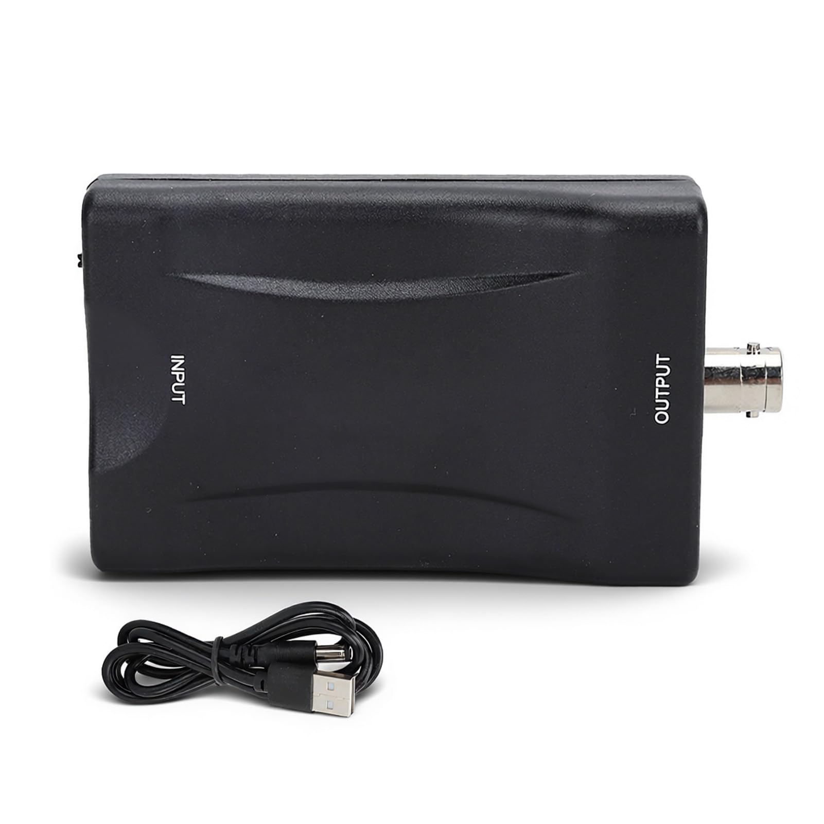 Gsycle Coax To Hdmi Adapter, BNC To HDMI Converter HDMI To Coax Adapter RF To Hdmi Converter HD Multimedia Interface To BNC 720P/1080P Video Adapter for Projector
