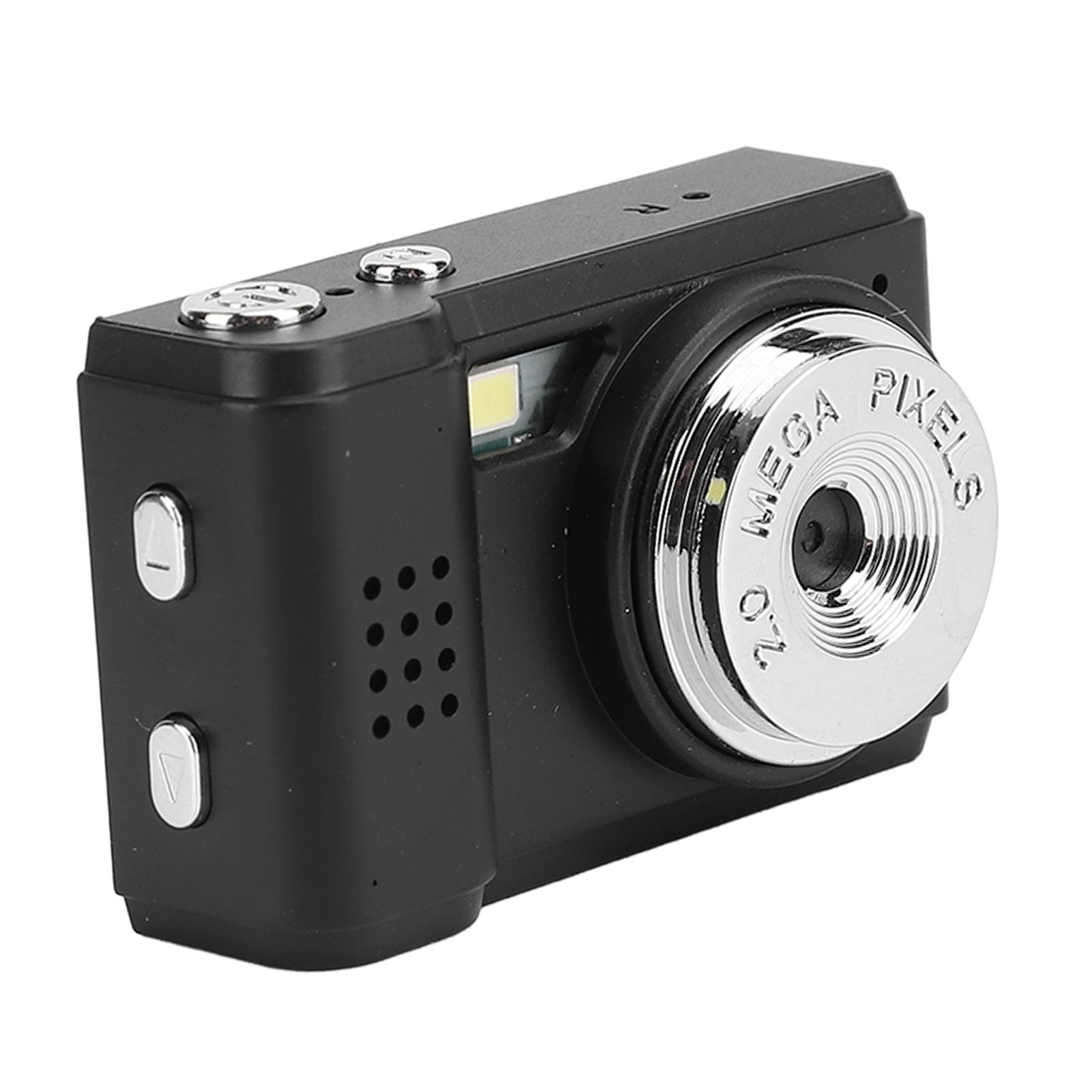 Digital Camera, Ultra Mini 1080P Vlogging Camera with 15X Macro Lens, Compact Small Video Camera for Travel Gift for Kids Girls Students & Teens, with 200mAh Battery