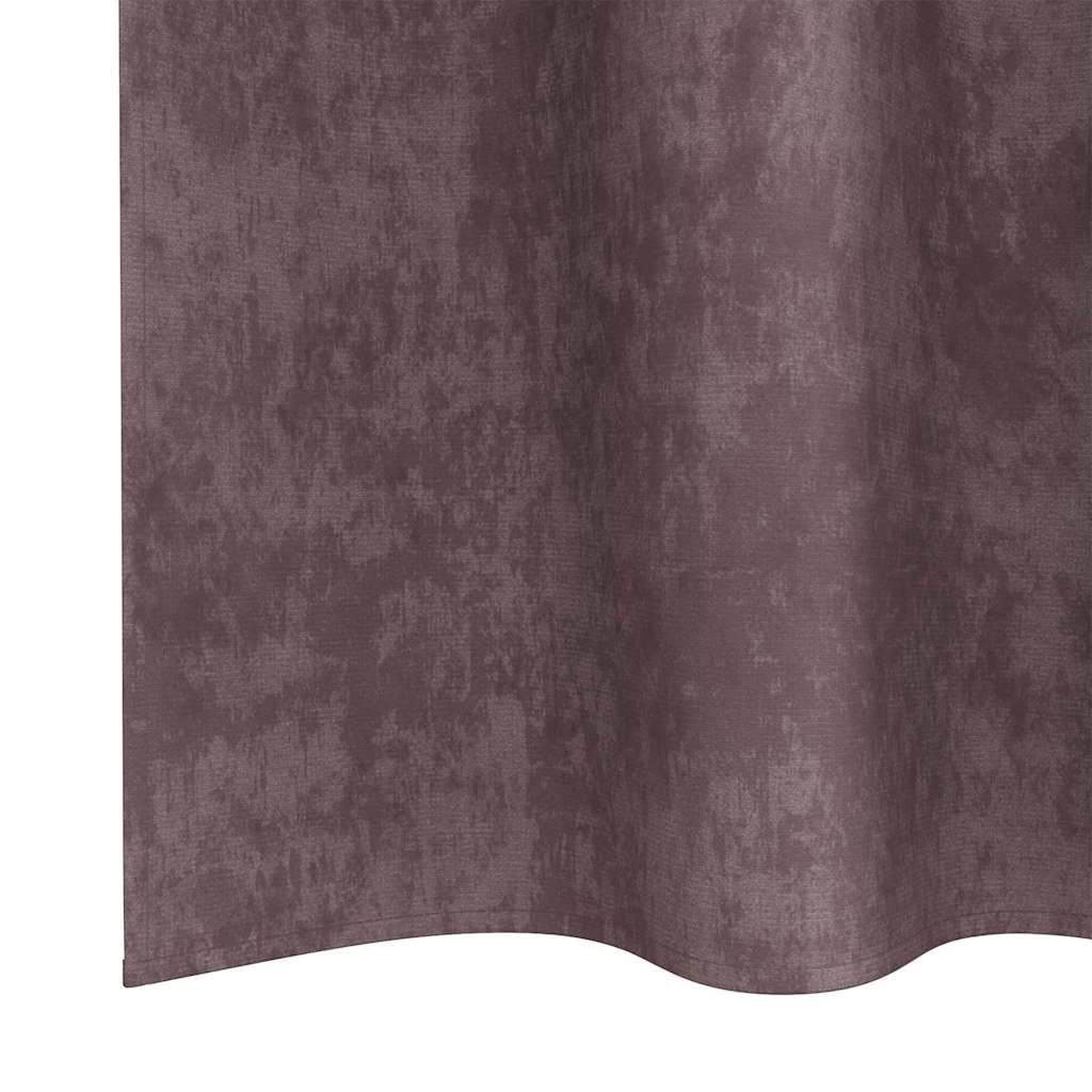 Generisch Tende oscuranti, con blocco della luce interna, in tessuto durevole, funzionamento manuale per camera da letto e soggiorno (marrone, 140 x 225 cm con cuscino)