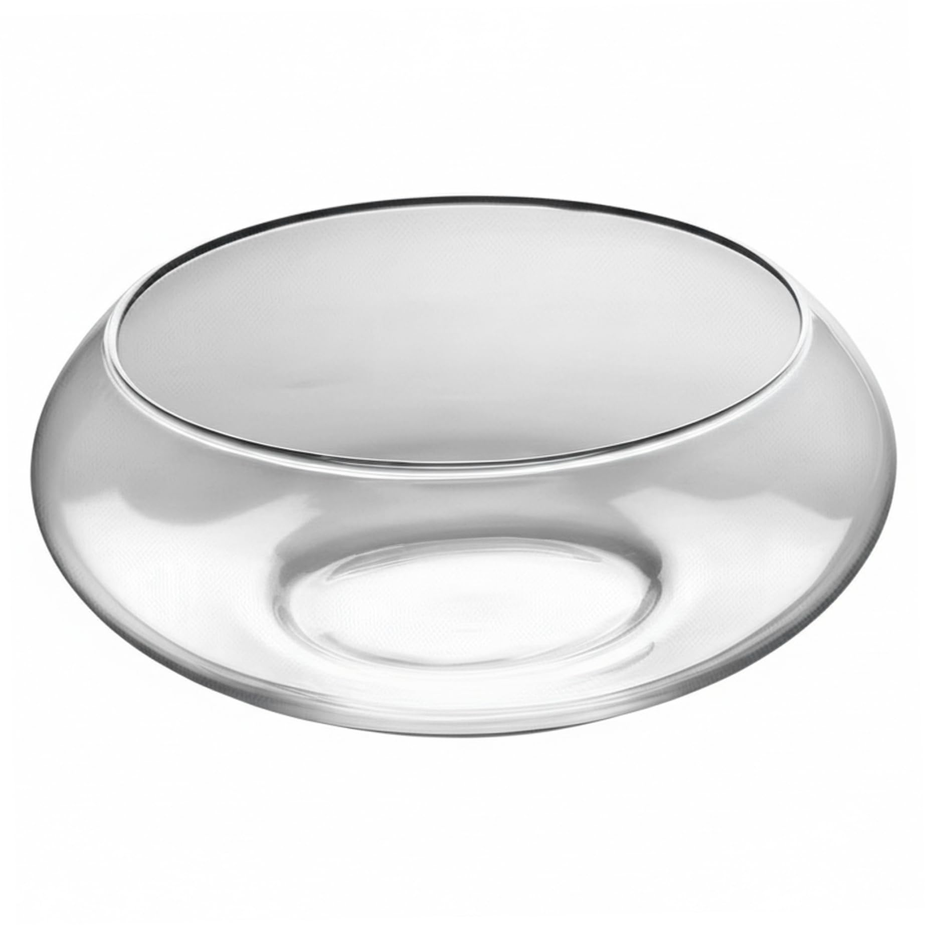 Pot de fleurs Lotus Bowl – Pot de fleurs hydroponique en verre transparent pour plantes et poissons, vase d'écosystème bureau 15 cm/5, 9 pour nénuphars, plantes succulentes et décoration aquatiq