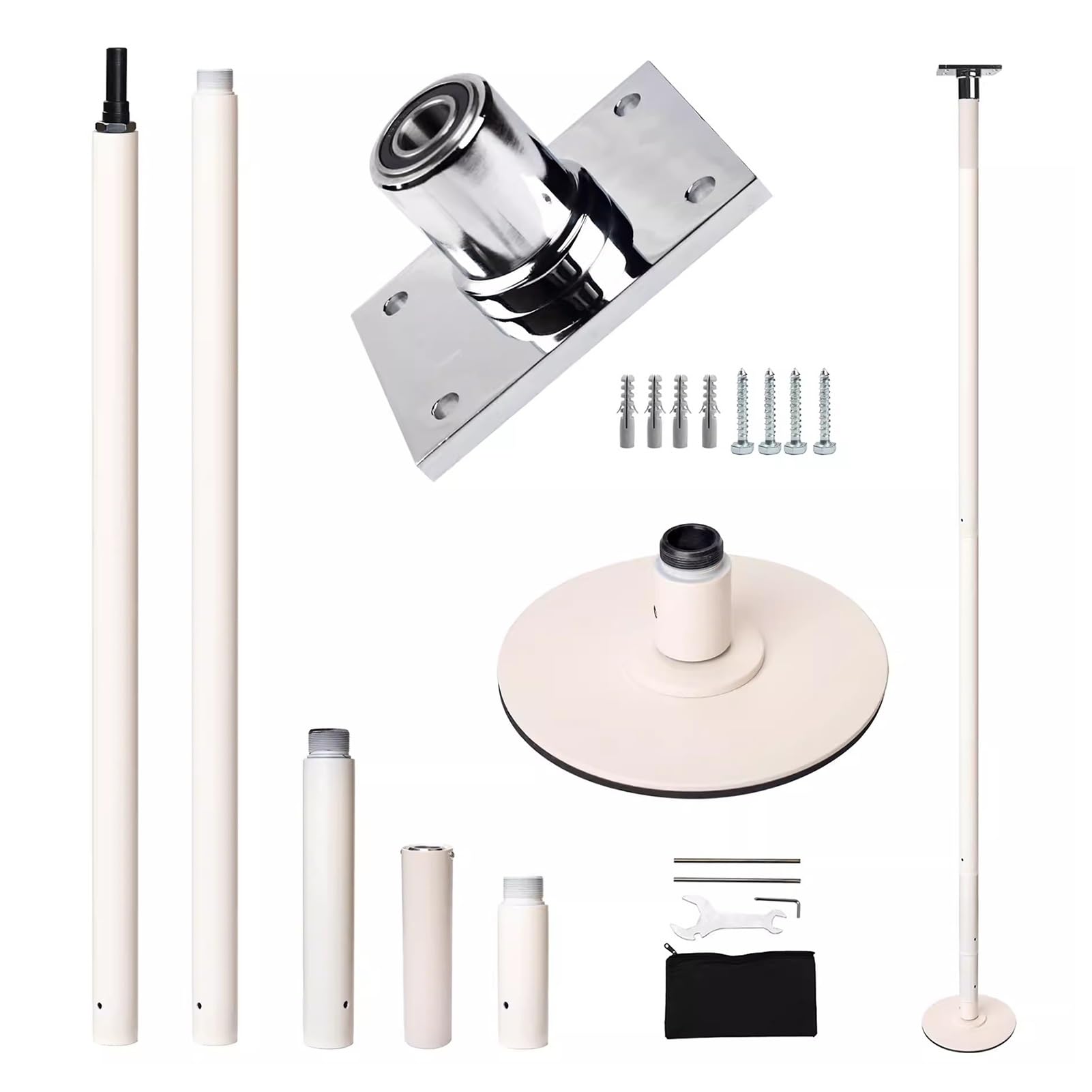 Amazon.co.jp : ポールダンス 天井取り付け式耐久性の高い常設ダンス