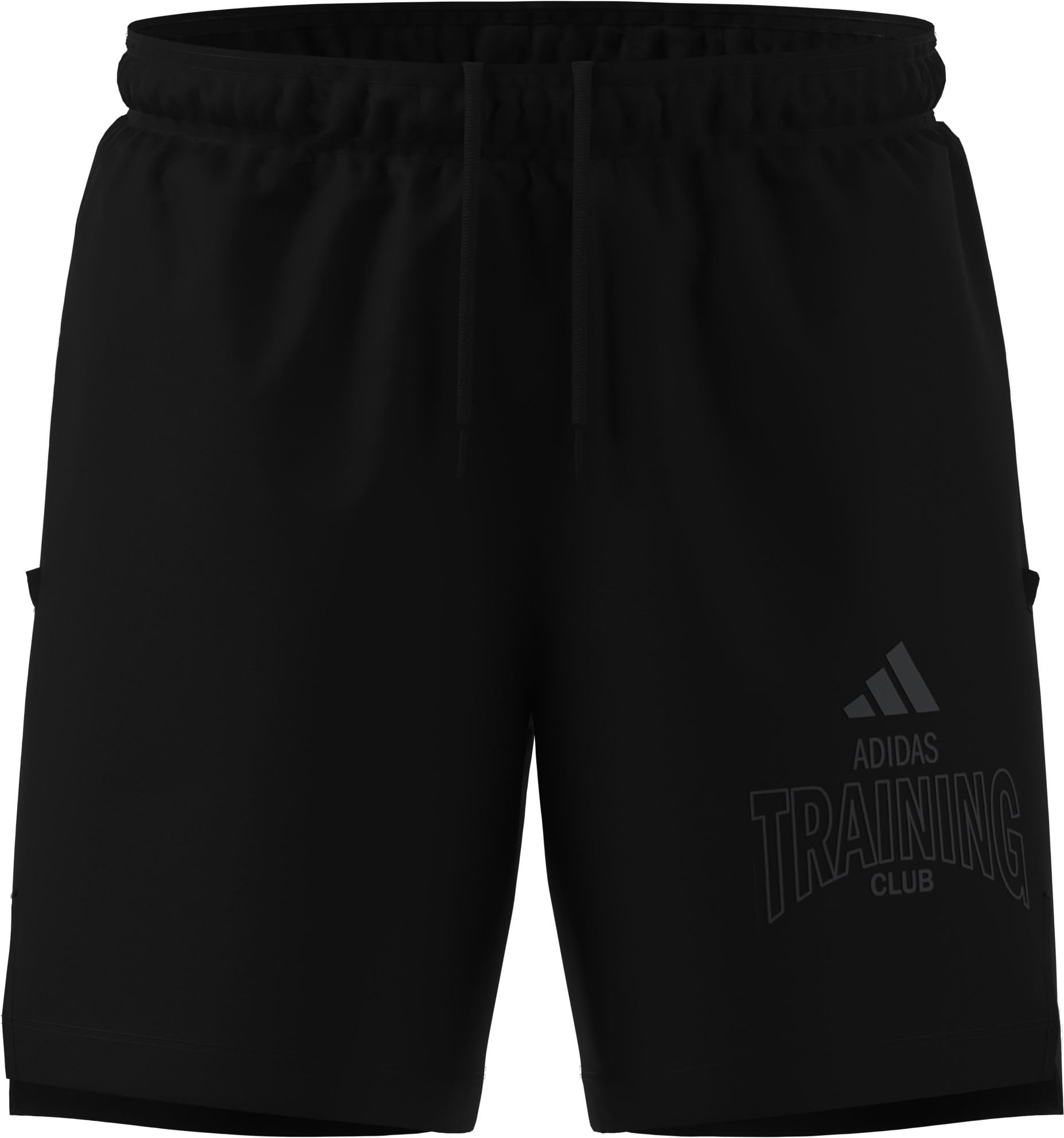 adidas Men's D4T Power Essentials Workout Graphics Shorts, Black, 3XL 7 inch