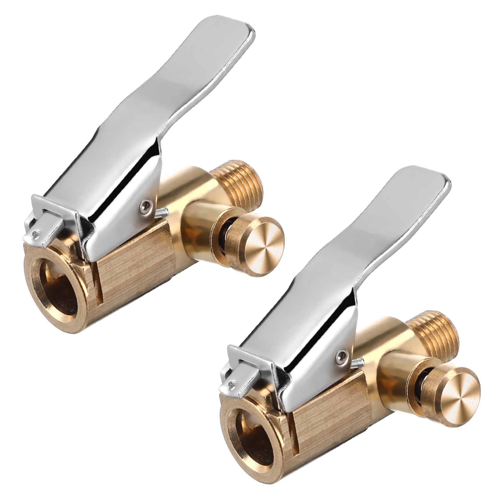 SEWOART 2pcs Tire Air Quick Connect Nozzle Car Inflator Accessory Secure Locking Efficient Tire Inflation Easy Handling