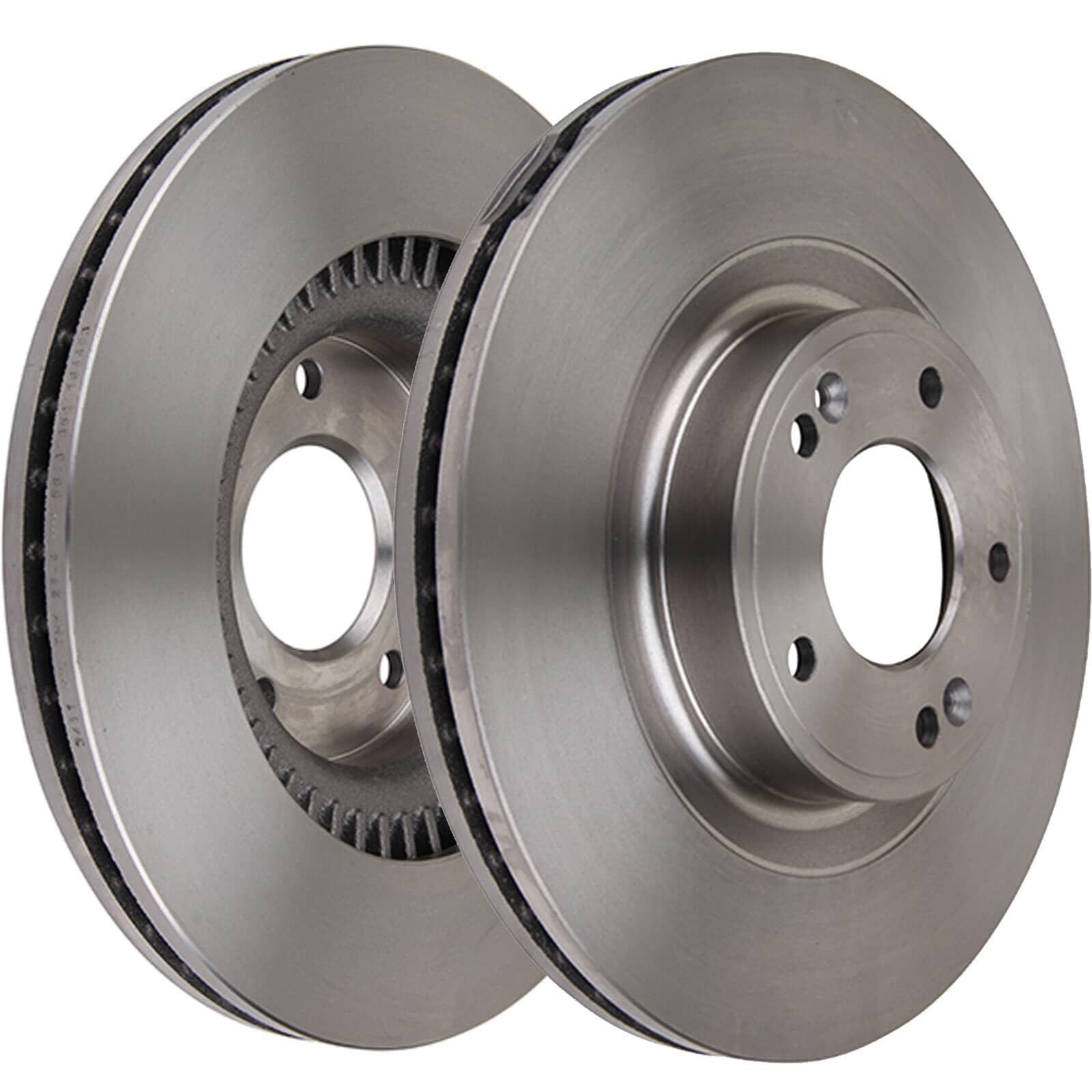 NK Bremsscheiben + Beläge vorne + hinten | passend für Sorento 2 II Xm 2WD 4WD Kompatibel mit Sorento II (xm)