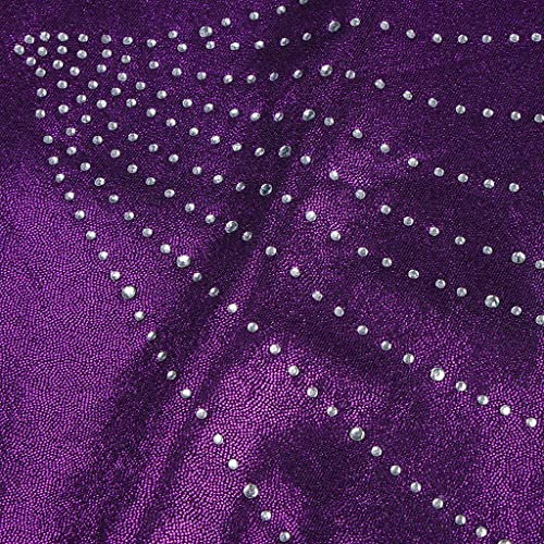 oshhni de Malha para de Ginástica de Uma Peça , Roxo