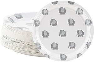 BLUE PANDA Elephant Plates: Fun and Functional Partyware for Any Occasion