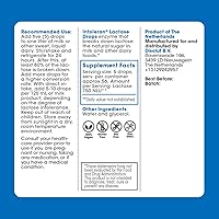 Vista 9 de Intoleran Gotas de enzima digestiva de lactasa - 0.47 onzas líquidas (0.5 fl oz) Enzima lactasa líquida para intolerancia a la lactosa Hace que
