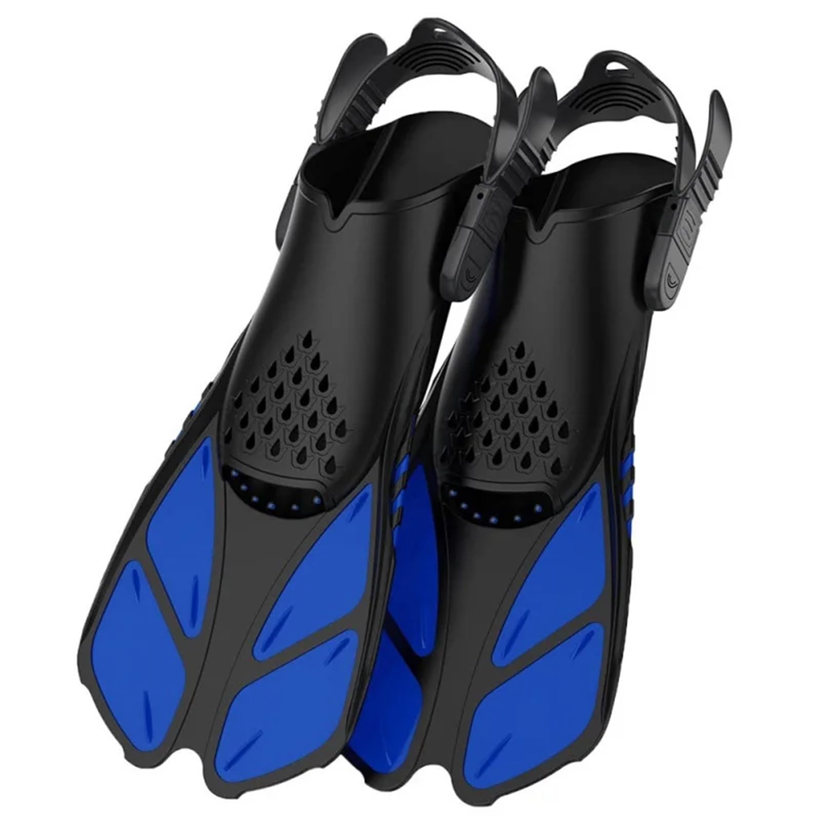 Palmes D'EntraîNement à La Natation Plongée en apnée Pied Palmes de plongée réglable Adulte Natation Confort Palmes Palmes équipement de Natation Sports Nautiques Palmes D'ApnéE Unisexe