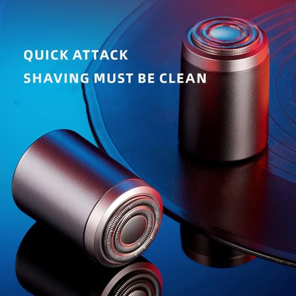 Sopami Mini Electric Shaver, Portable Mini Electric Shaver, Sopami Mini Shaver, Mini Shaver Portable Electric Shaver, Usb Rechargeable Waterproof Electric Razor (1PC-B)